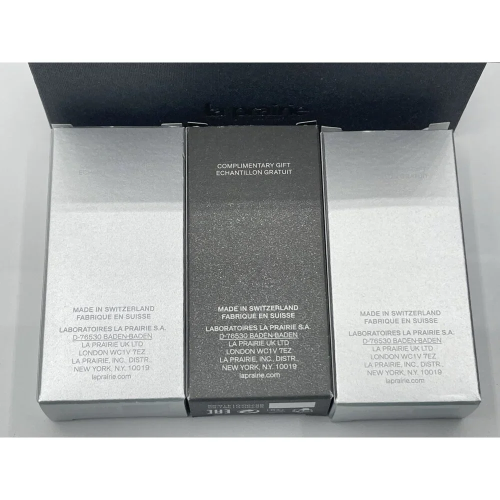 La Prairie Skin Caviar Travel Sample Set Luxe Cream Eye Lift Luxe Eye Cream 3 Pc